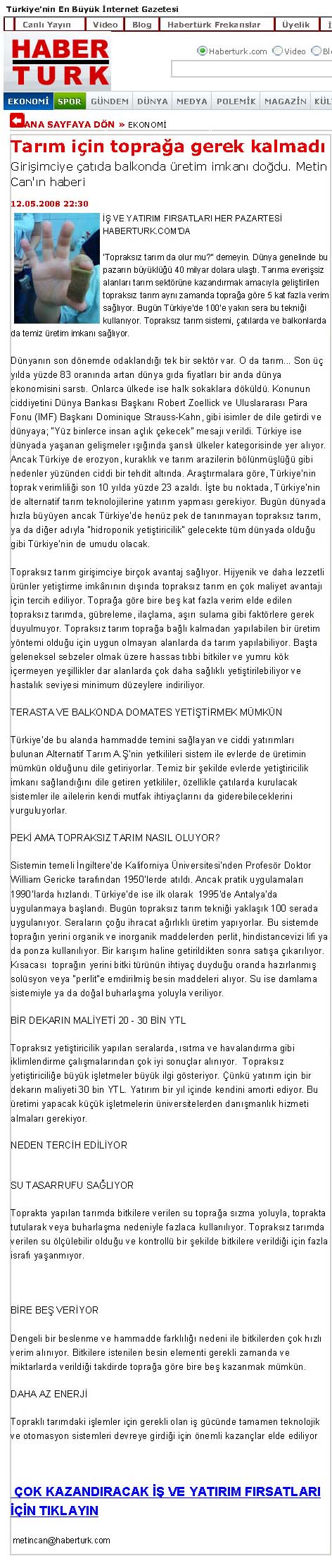 Haberler - Habertürk